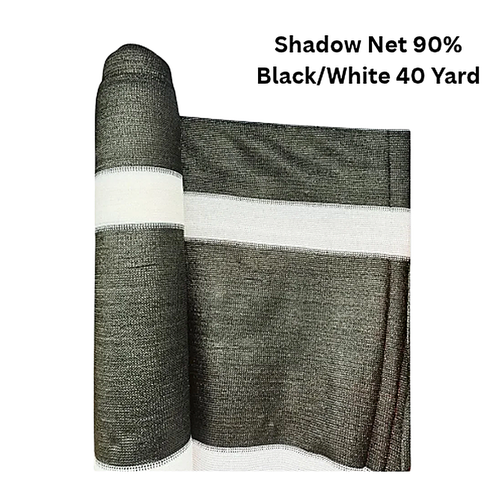 Shadow Net 90% Black/White 40 Yard