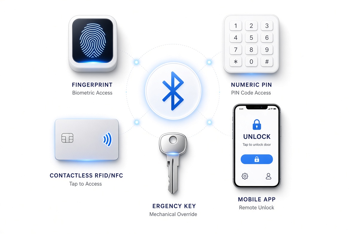 GREY-PHILIPS SMART LOCK DDL611-18HBS - image 2