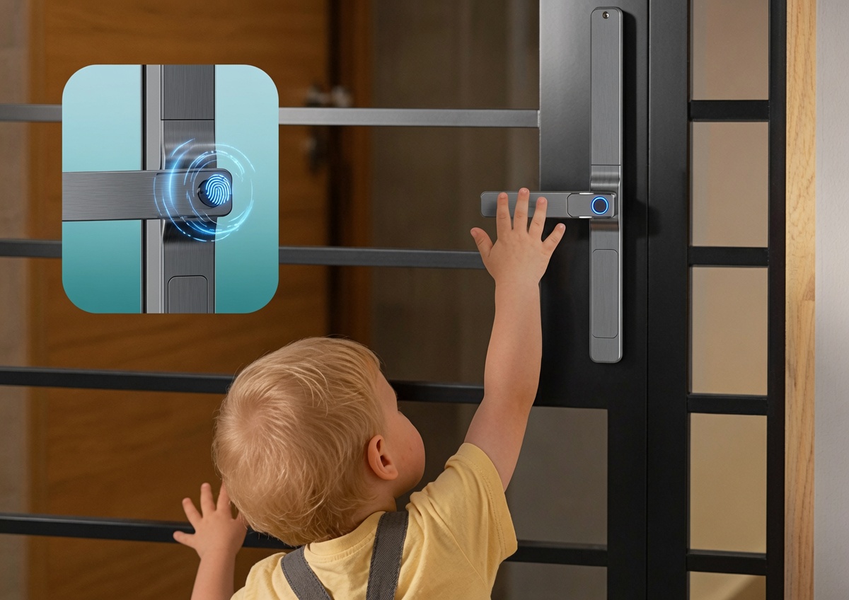 GREY-PHILIPS SMART LOCK DDL611-18HBS - image 5