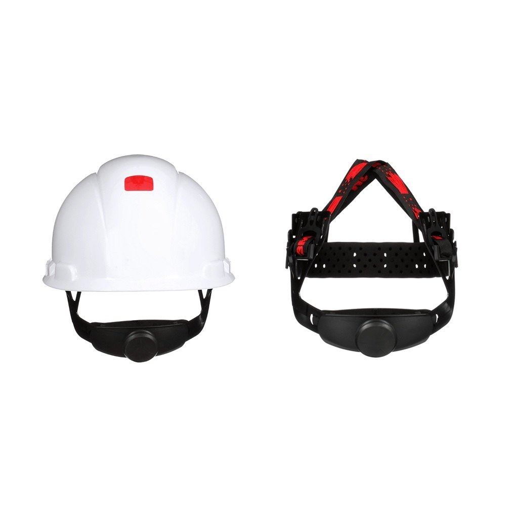 3M SecureFit Hard Hat H-701SFR-UV White (Made in USA) - image 5