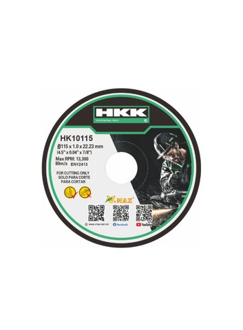 4.5 Inch Metal Cutting Discs – 50 Pack, 22.2mm Bore, 1.0mm
