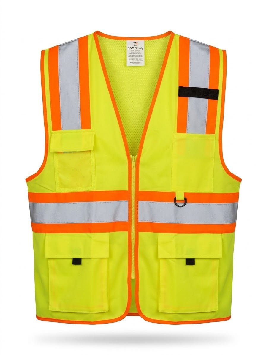 B&M Safety Two-Tone Surveyor Vest